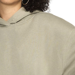 Sweat-shirts à capuche surdimensionnés pour femmes les plus vendus avec poche avant, en coton épais et molleton uni, nouvelle collection hiver - Product Image 5