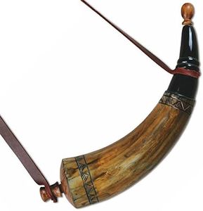 Corne à poudre sur mesure pour la poudre à canon adaptée au magasin de fournitures viking et nordique - Product Image 4