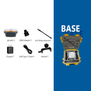 תחנת בסיס SmartPNT I80 לציוד מדידה מדויק IMU, מקלט GPS RTK GNSS, דירוג IP68, טמפרטורת פעולה -30~65 מעלות צלזיוס - Product Image 2
