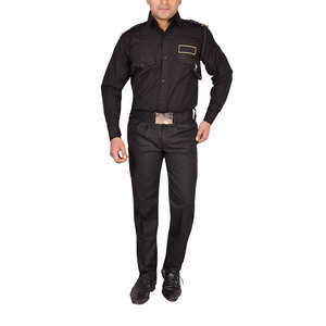 Uniforme de Guardia de Seguridad Profesional Ligero de la Mejor Calidad, 100% Poliéster, Estilo Chaqueta para Hombre, para Uso en Exteriores - Product Image 1