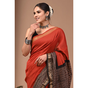 Sarees en soie de fête Sarees en soie tissées à la main Sarees en soie traditionnelles - Product Image 2