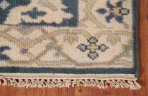 Traditional New Oushak Indian 10 Ft. Runner <b>Rug</b> Handmade Wool <b>Hallway</b> Carpet 3x10 3x15 Sizes Customizable - Product Image 5