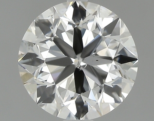 B2B D'Vins Jewels para GIA Certified 2,00 CT Loose White Natural Round I Color FL FLOW Pureza EX Cut Diamante pulido - Product Image 1