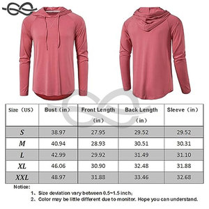 Sudadera con capucha ligera de manga larga para hombre, ropa deportiva, gimnasio, correr, actividades al aire libre - Product Image 6