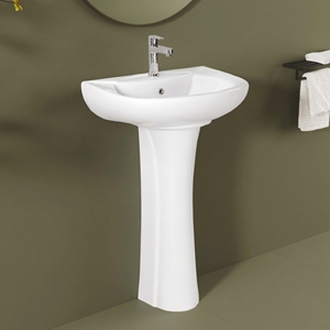 Lavabo sur pied Baleno moderne et écologique avec égouttoir pour salle de bain et usage en entrepôt - Product Image 3