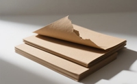 Coffrets cadeaux kraft imprimés sur mesure, emballages recyclables et étanches à l'humidité, papier artisanal compatible avec l'impression offset
