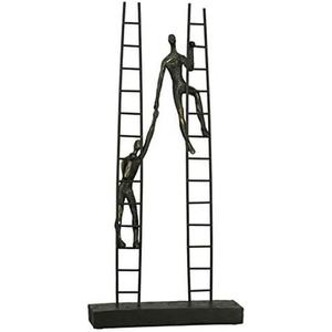 Décoration d'intérieur moderne Sculpture de table abstraite pour couple Ornements décoratifs en métal Prix de gros en aluminium - Product Image 4