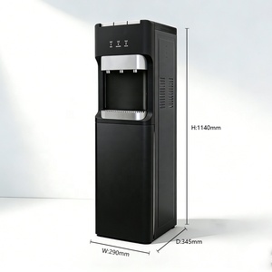 Dispensador de <span class=keywords><strong>Agua</strong></span> Caliente/Frí<span class=keywords><strong>a</strong></span> Eléctrico Vertical con Compresor y Carcasa de Plástico para Hogar y Hotel - Product Image 3