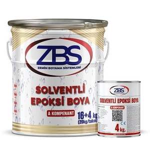 Productos Químicos para la Protección Contra la Oxidación - Pintura Epoxi a Base de Solvente ZBS 20 Kg/set (16+4) - Excelente Protección Anticorrosiva para Superficies Metálicas - Product Image 1