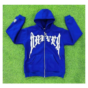 Hommes élégants Custom Made Puff Print Hoodies Factory Price Heavyweight Cotton Casual Streetwear Winter Thick Hoodie With 3D Print - Product Image 3