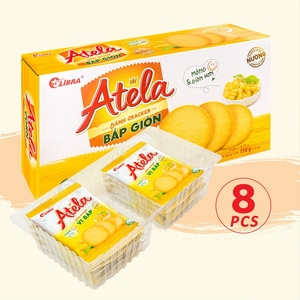 Libra Ate 150g Corncrisp Galletas Saladas Dulce Galleta Crujiente Maíz Sabor Saludable Horneado FMCG Estándar Internacional Crujiente - Product Image 2