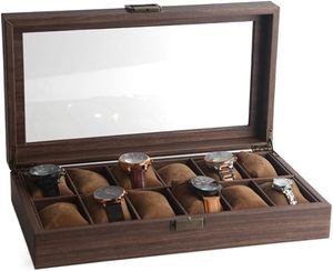 Caja de Almacenamiento de Joyas de Madera Multiusos y Personalizable con Textura de Madera Rica para Guardar Joyas de Forma Segura y Organizada - Product Image 5