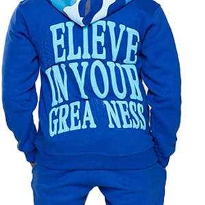 Survêtement personnalisé de haute qualité à imprimé épais Ensemble pantalon de survêtement et sweat à capuche à imprimé Jogger's Puff - Product Image 4