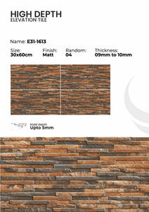Carreaux de mur extérieur en porcelaine 300x600mm, extérieur moderne - Product Image 4