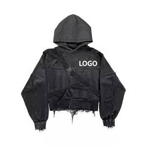เสื้อสเวตเตอร์มีฮู้ดสำหรับผู้ชาย, เสื้อมีฮู้ดโอเวอร์ไซส์ใส่ได้ทั้งชายและหญิง - Product Image 3