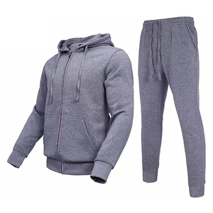 Conjunto Deportivo de Invierno para Hombre, Diseño Moderno con Capucha, 2 Piezas, 100% Poliéster Transpirable - Product Image 1