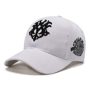 หมวกเบสบอล3D คอตตอนปักลายหรูหราเรียบๆหมวกแก๊ปหมวกแก๊ปหมวกแก๊ปแฟชั่นสำหรับผู้ชาย6ชิ้นปักโลโก้ - Product Image 5