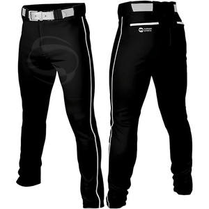 Pantalon de baseball de super qualité pour hommes, vêtements de baseball personnalisés, pantalon d'équipe de softball, ligne rayée, design vierge à vendre - Product Image 1