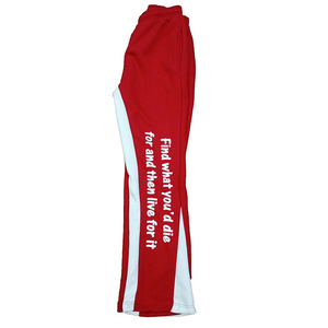 Men's High Quality Cotton Pants Custom Logo Plus Size Casual Sweatpants with Loose Knit Customized Screen Printing OEM Service - Product Image 3