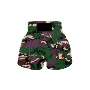 Prix de gros, vêtements de mode et d'entraînement de boxe, shorts de Muay Thai, tissu satiné Hip Hop, vêtements unisexes MMA, shorts de Muay Thai - Product Image 2