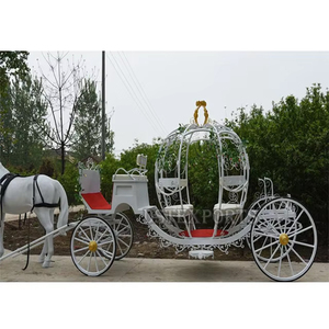 Chariot de mariage de Cendrillon nouvellement conçu thème d'Halloween chariot de Cendrillon de citrouille chariot de Cendrillon européen noirâtre - Product Image 6