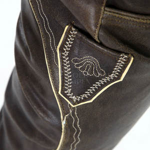 Lederhosen ผู้ชายสไตล์ไฮสตรีทออกแบบได้ตามต้องการลายพื้นกันลมกันรอยยับระบายอากาศขนาดกลาง - Product Image 5