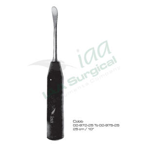 Elevadores Espinales Cobb de Alta Calidad, Ortopédicos, Curvos, con Acabado Arenado, Mango de Acero Inoxidable, Fuente de Alimentación Manual - Product Image 3