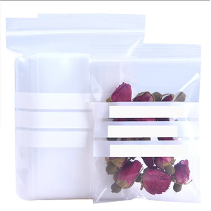 ถุงซิปสีดำขุ่นบรรจุภัณฑ์พีวีซีถุงชาถุงปิดผนึกด้วยความร้อนถุงซิปล็อคบรรจุสินค้าใช้จัดส่งสินค้า - Product Image 1