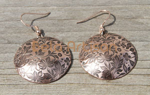 Pendientes de araña de metal de latón vintage hechos a mano para mujer B2B pedidos al por mayor proveedor - Product Image 2