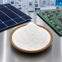 Liant PVP K30 industriel pour pâte d'argent conductrice dans la fabrication de cellules photovoltaïques solaires