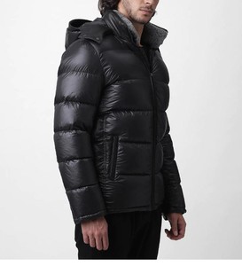Vêtements d'extérieur, veste imperméable personnalisée pour homme, hiver, rembourrage brillant, bomber chaud, épais, doudoune, vestes à capuche pour homme - Product Image 5