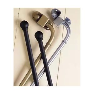 24-38 Inches <b>Double</b> Swing Arm <b>Curtain</b> <b>Rod</b> - Product Image 4