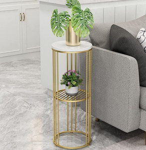 โต๊ะข้างโต๊ะเคลือบสีดำสไตล์นอร์ดิกชุดโต๊ะกาแฟโลหะเฟอร์นิเจอร์เน้นชาสำหรับห้องนั่งเล่น - Product Image 6