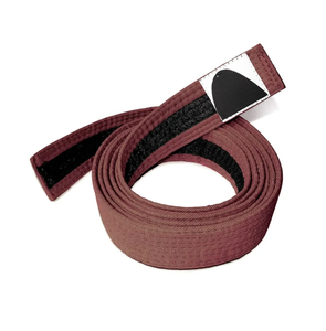 OEM al por mayor 100% algodón cinturones de artes marciales personalizado doble envoltura Judo Karate Taekwondo BJJ cinturones para niños característica elástica - Product Image 3