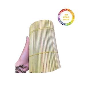 Paille à boire jetable vietnamienne naturelle Paille à boire en herbe verte Paille biodégradable Convient pour le marché d'exportation - Product Image 6
