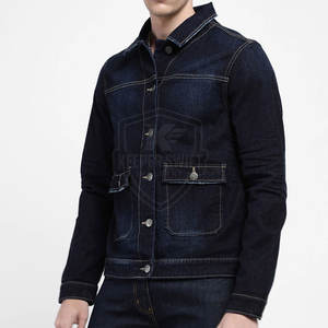 Chaqueta de Mezclilla para Hombre de Manga Larga, Nueva Llegada de Fábrica, Chaqueta de Mezclilla para Hombre Personalizada al por Mayor - Product Image 5