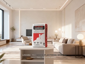 Vữa trát tường gốc xi măng pha sẵn LOVARA |   Độ bám dính mạnh mẽ, bề mặt nhẵn, dễ thi công |   Việt Nam - Product Image 4