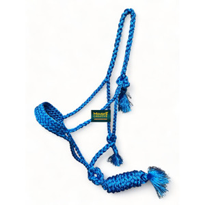 All-Purpose Stable Field Training Nylon <b>Halter</b> With Breathable Mule Tape Heavy Duty Lead <b>Rope</b> OEM Customizable PP Nylon Material - Product Image 6