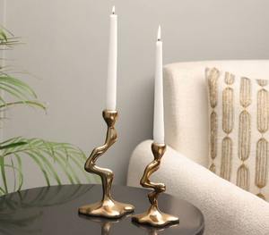 Modern Luxury Golden <b>Candle</b> Stand Adds Elegant Cozy Artistic Stylish And Inviting Ambiance To Any Room - Product Image 1
