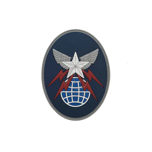 Parches de PVC de alambre de lingotes de oro al por mayor, parches de PVC de mano de bandera de calidad para uniforme - Product Image 2