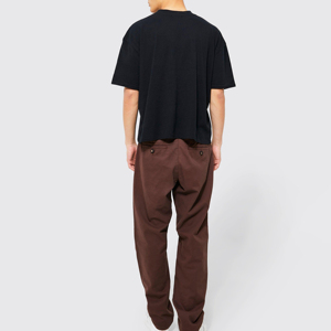 Venta al por mayor de calidad de los hombres camiseta recortada logotipo personalizado Boxy Fit Crop poliéster/algodón de secado rápido transpirable - Product Image 4