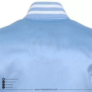 เสื้อแจ็คเก็ตบอมเบอร์ผ้าซาตินผู้ชายแบบสั่งทำ ลายพรางต่อผ้ากันน้ำ ด้านหน้าแบบขายส่ง สำหรับใส่เป็นชุดทางการ ชุดวาร์ซิตี้ ชุดเลตเตอร์แมน ชุดเบสบอล ชุดกิจกรรมกลางแจ้ง - Product Image 5