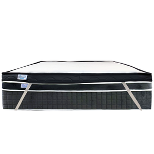 Giá rẻ Malaysia nhà máy Nữ Hoàng 6 inch Nệm <span class=keywords><strong>Topper</strong></span> Bộ nhớ bọt dệt kim vải để bảo vệ nệm của bạn từ biến dạng - Product Image 1
