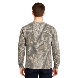 Camiseta Deportiva de Manga Corta con Estampado Personalizado de Camuflaje, de Algodón Orgánico, Estilo Urbano, para Hombre, de SPORTISH IMPEX - Product Image 2