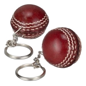 Llaveros de neopreno de acero inoxidable hechos a mano último diseño PU cuero Mini Cricket accesorio ecológico impermeable personalizable - Product Image 2