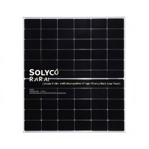 Panneau solaire monocristallin HJT haute efficacité SOLYCO Solar R-WG 108n.4/455 noir - Product Image 2