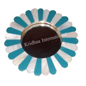 Thanh Lịch Nhỏ Gọn Trang Điểm Gương Cá Nhân Quà Tặng Cho Phụ Nữ Mother-Of-Pearl Vanity Gương Tùy Chỉnh Thiết Kế Nhỏ Túi Gương - Product Image 2