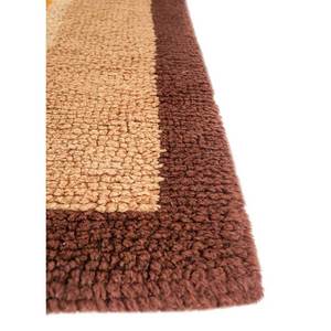 Tapis en laine noué à la main Nuray Gold, motif géométrique rectangulaire pour salon ou chambre à coucher - PAEM-369 - Product Image 4