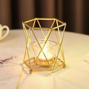 เชิงเทียนโลหะทำมือสำหรับตกแต่งที่วางเทียนแบบพรีเมี่ยมสำหรับโต๊ะอาหารในโอกาสต่างๆ - Product Image 5