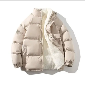 Veste bulle en nylon personnalisée pour hommes matelassée d'hiver avec capuche brillante et logo avant enduit à motif de camouflage Vente en gros - Product Image 6